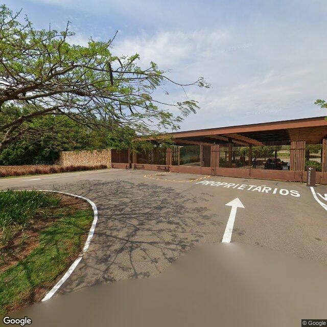 Imagem estática do "Street View" da localização