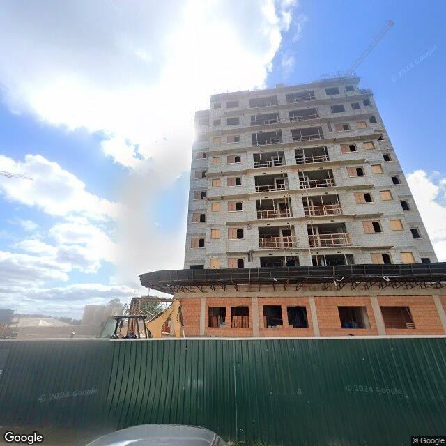 Imagem estática do "Street View" da localização