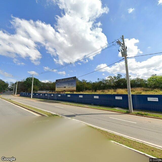 Imagem estática do "Street View" da localização