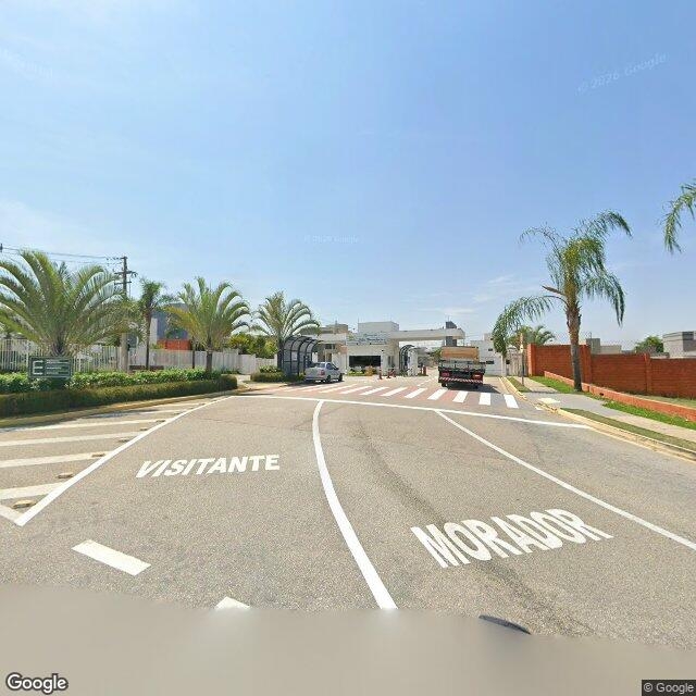 Imagem estática do "Street View" da localização