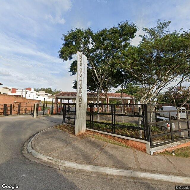 Imagem estática do "Street View" da localização