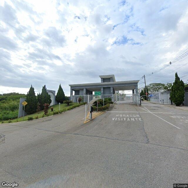 Imagem estática do "Street View" da localização