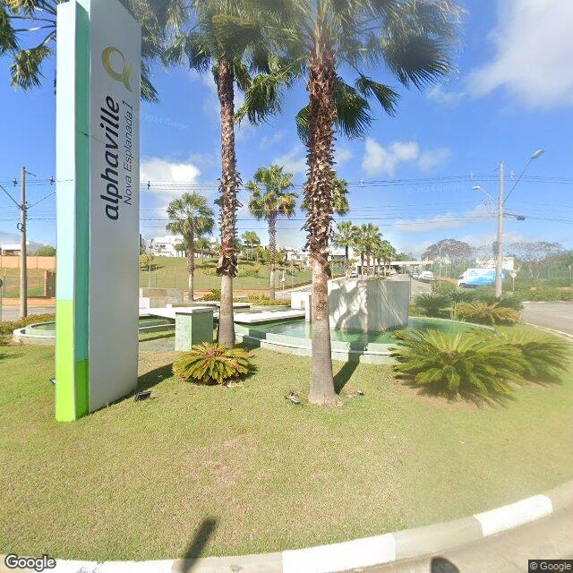 Imagem estática do "Street View" da localização