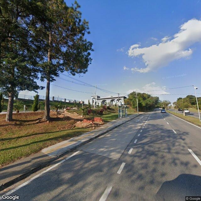 Imagem estática do "Street View" da localização