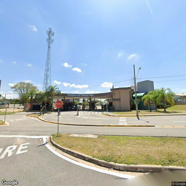 Imagem estática do "Street View" da localização