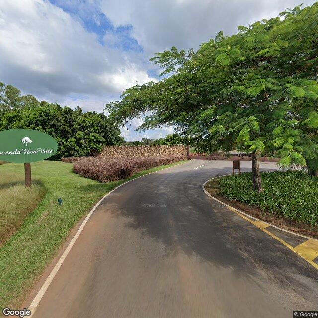 Imagem estática do "Street View" da localização