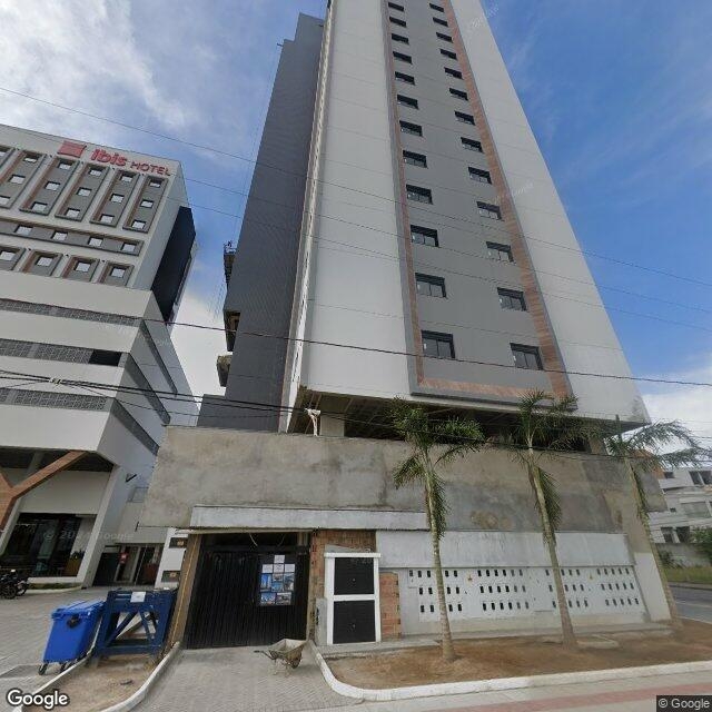 Imagem estática do "Street View" da localização