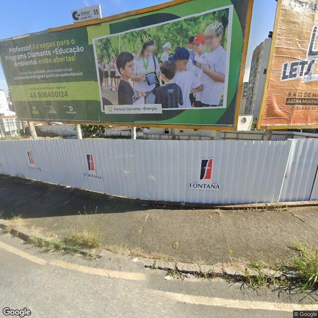 Imagem estática do "Street View" da localização