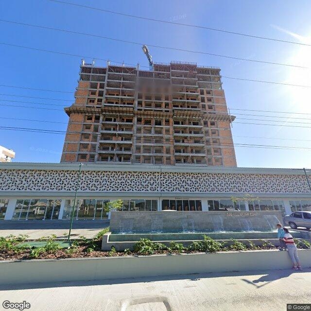 Imagem estática do "Street View" da localização