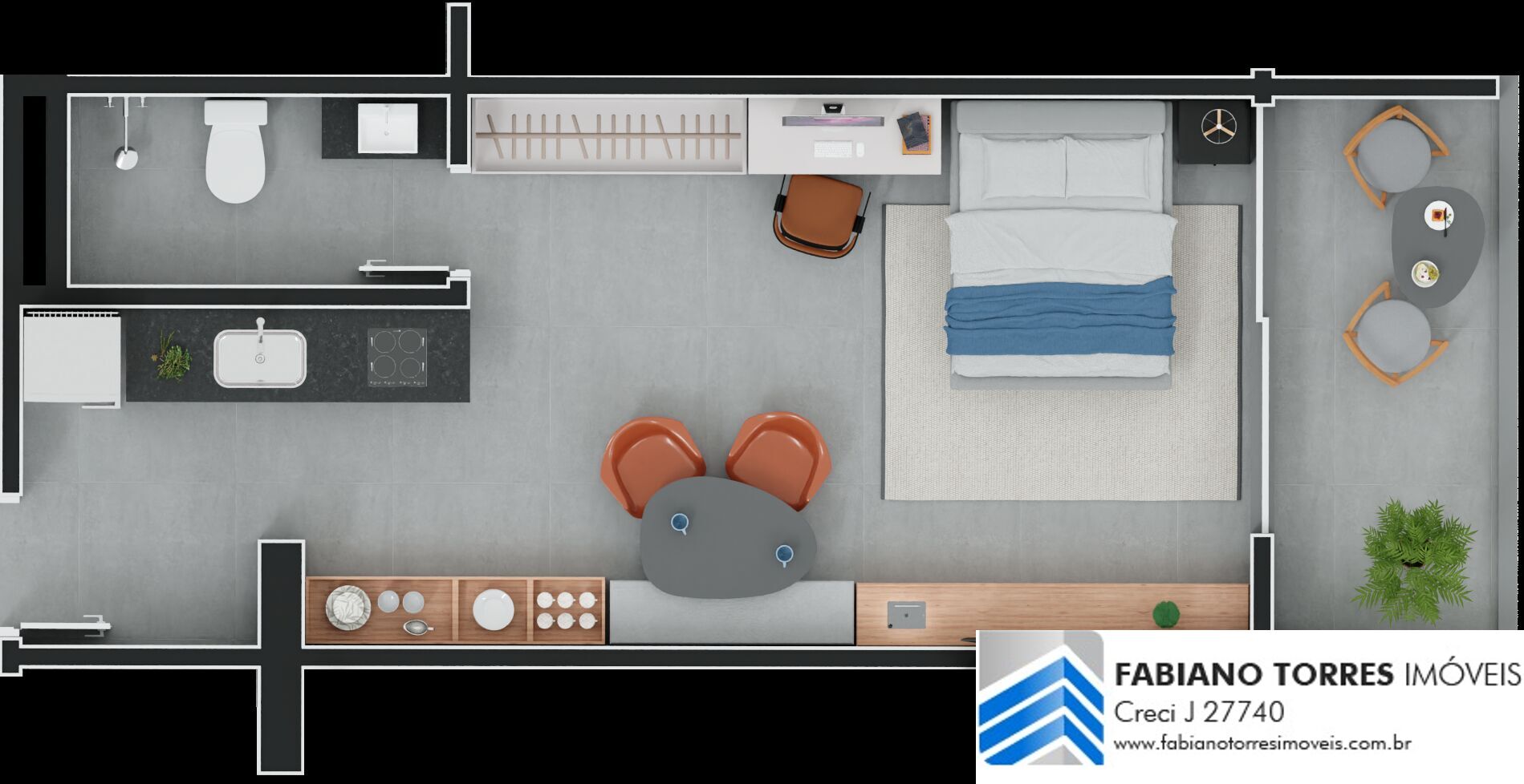 Apartamento, 35 m² - Foto 10