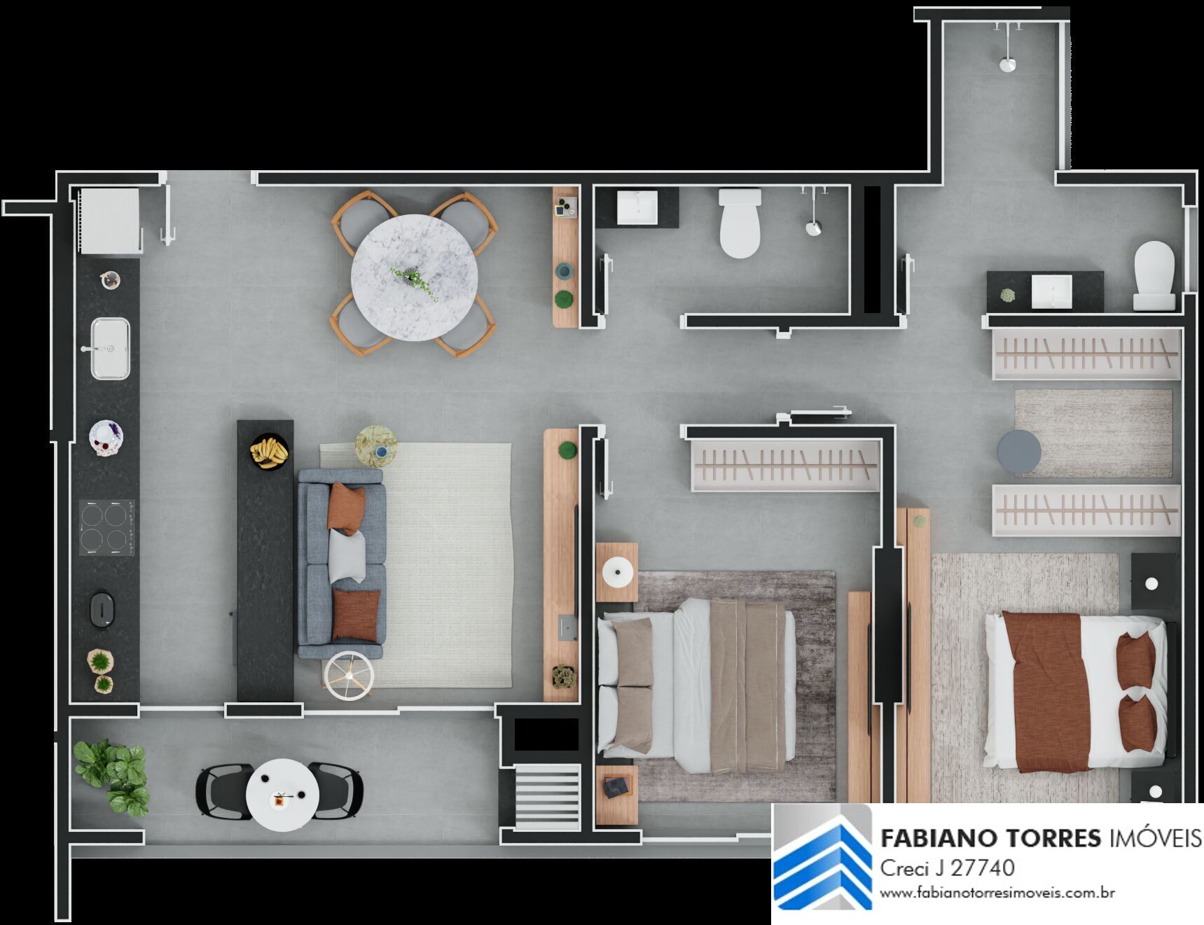 Apartamento, 35 m² - Foto 8