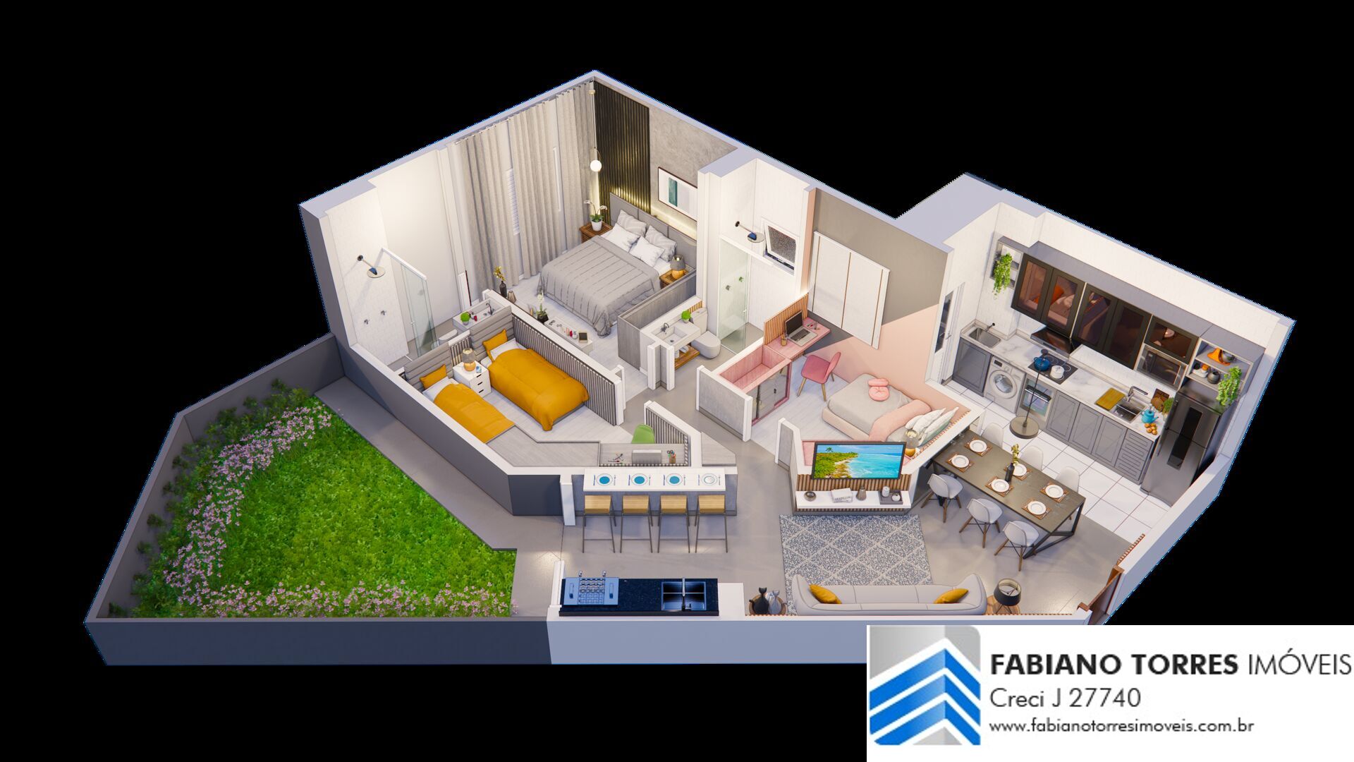 Apartamento à venda com 2 quartos, 59m² - Foto 48