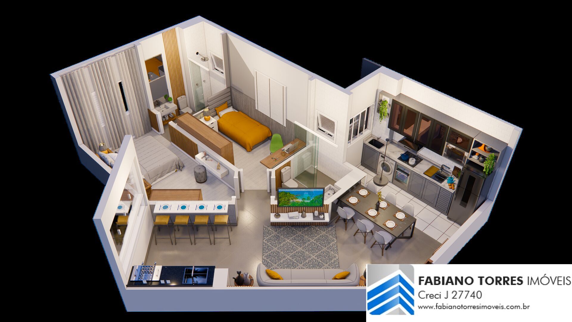 Apartamento à venda com 2 quartos, 59m² - Foto 50
