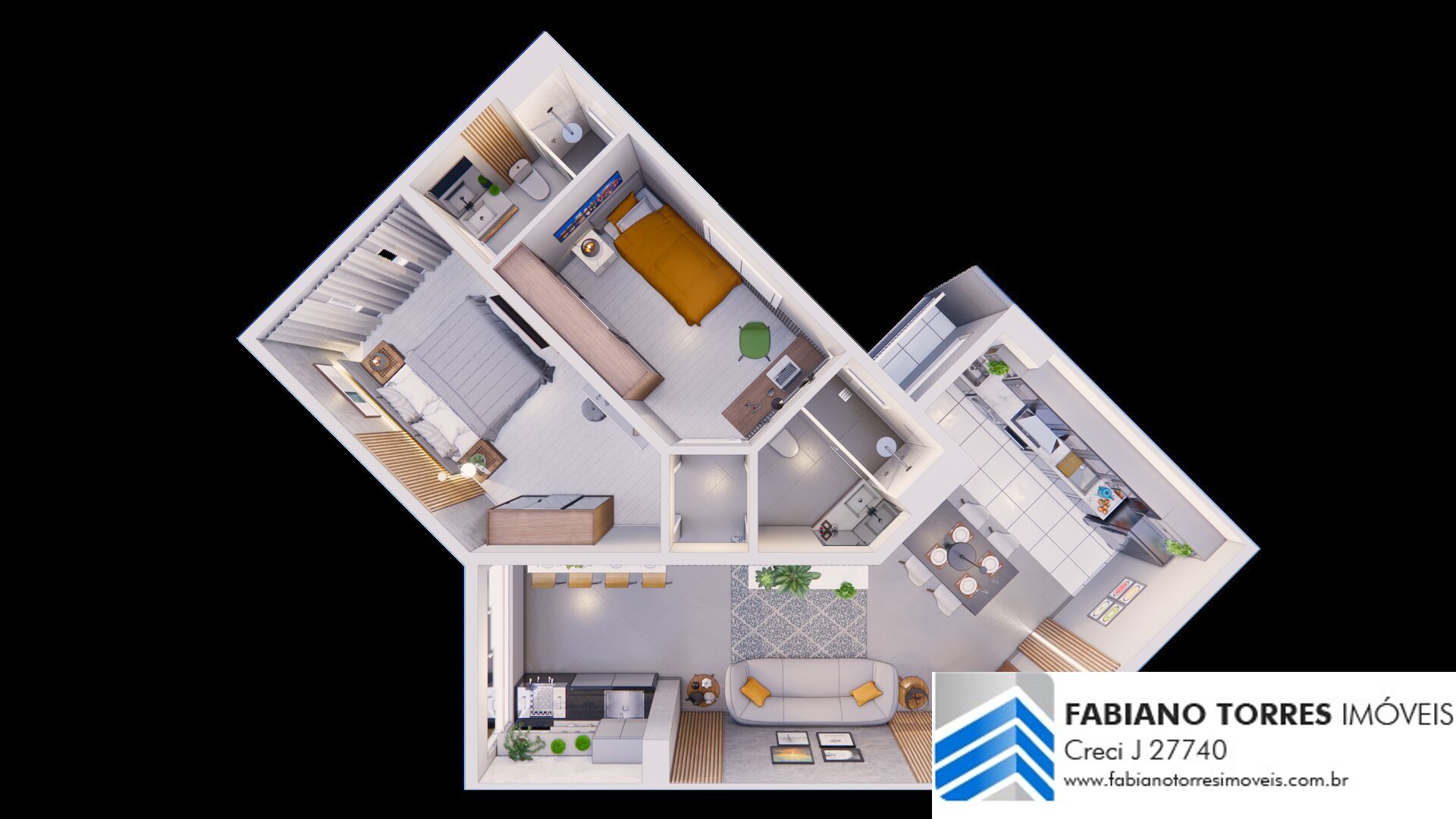 Apartamento à venda com 2 quartos, 59m² - Foto 49