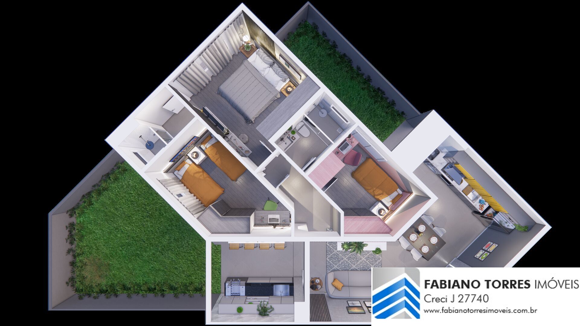 Apartamento à venda com 2 quartos, 59m² - Foto 47