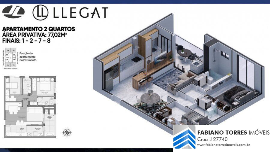 Apartamento, 2 quartos, 77 m² - Foto 18