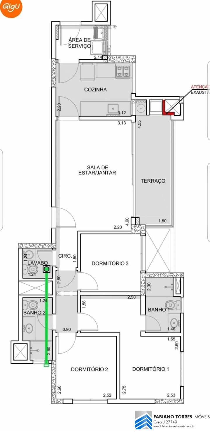 Apartamento, 3 quartos, 87 m² - Foto 27