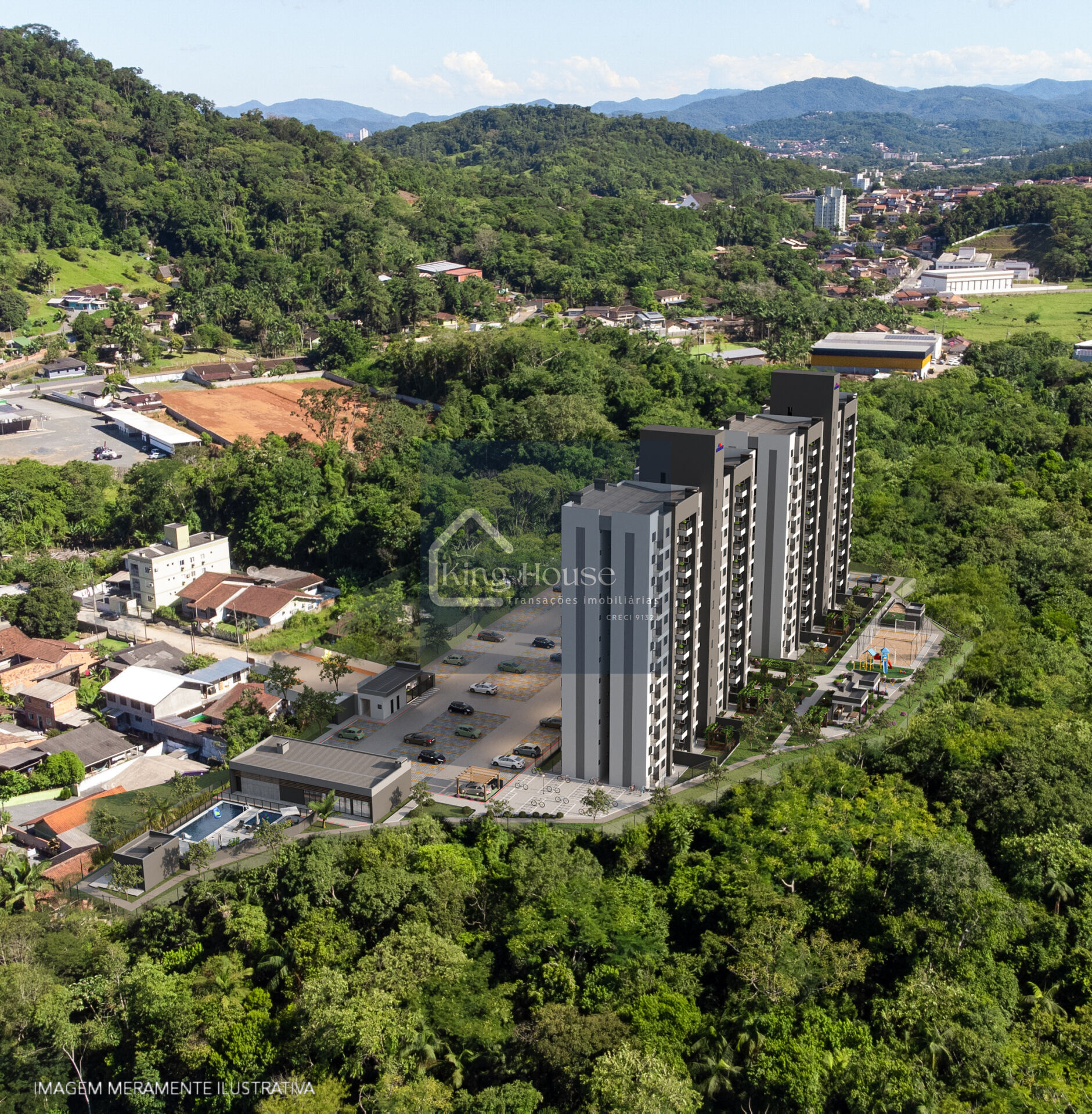 Apartamento de 2 quartos, 46m² no bairro Itoupavazinha, em Blumenau | Eu Corretor