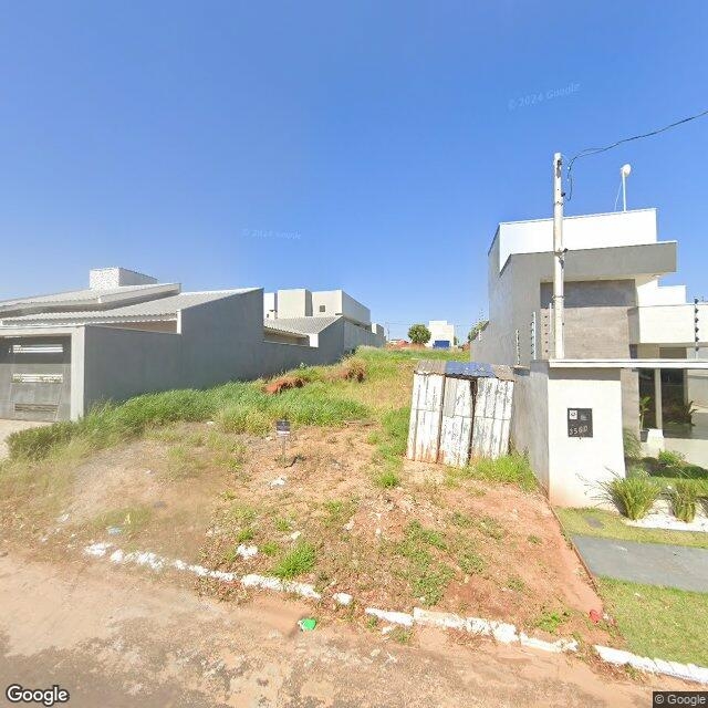 Imagem estática do "Street View" da localização