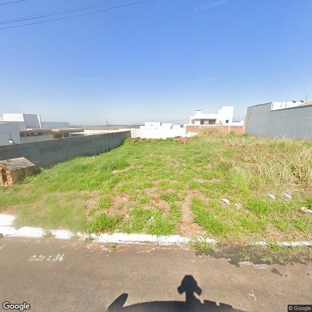 Imagem estática do "Street View" da localização