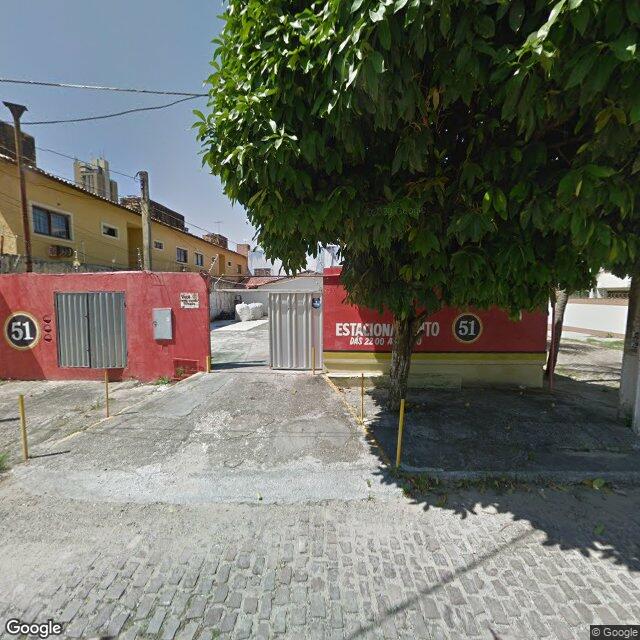Imagem estática do "Street View" da localização