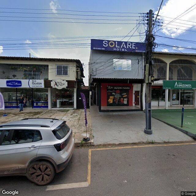 Imagem estática do "Street View" da localização