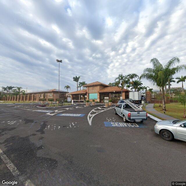 Imagem estática do "Street View" da localização