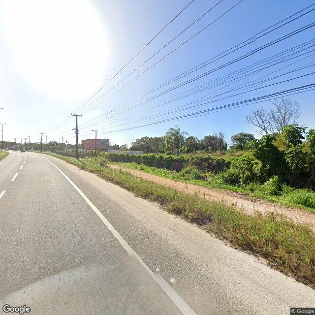 Imagem estática do "Street View" da localização