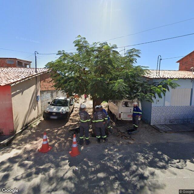 Imagem estática do "Street View" da localização