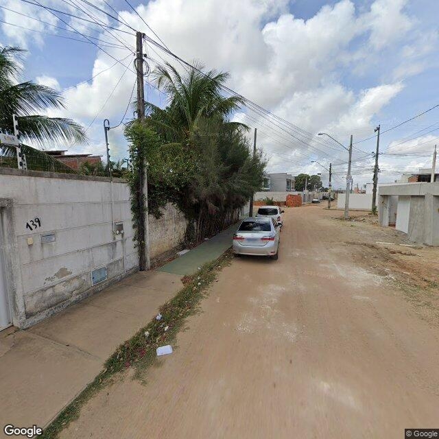 Imagem estática do "Street View" da localização