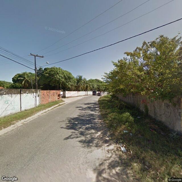 Imagem estática do "Street View" da localização