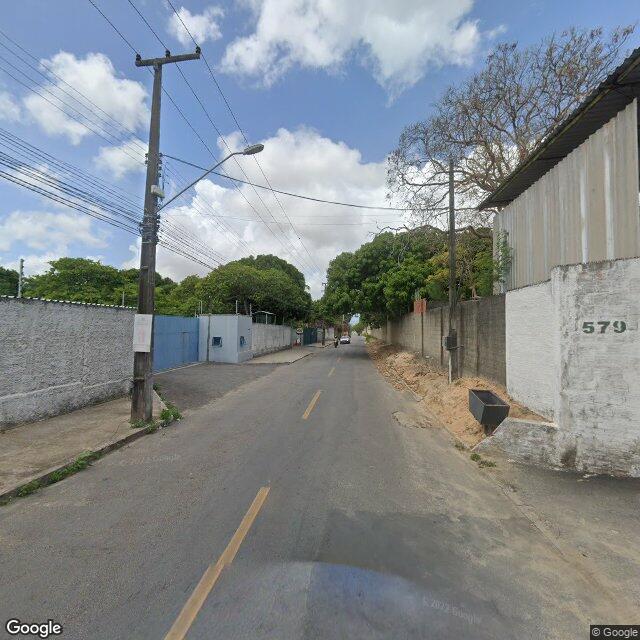 Imagem estática do "Street View" da localização