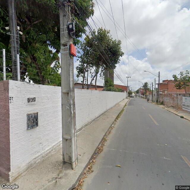 Imagem estática do "Street View" da localização