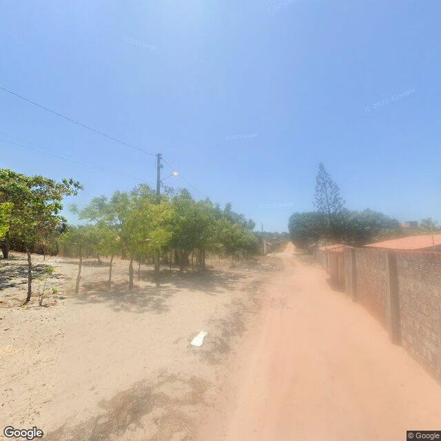 Imagem estática do "Street View" da localização