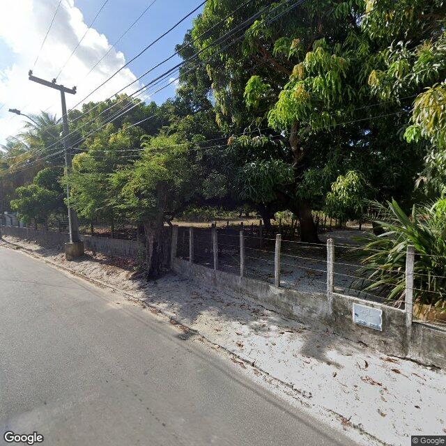 Imagem estática do "Street View" da localização