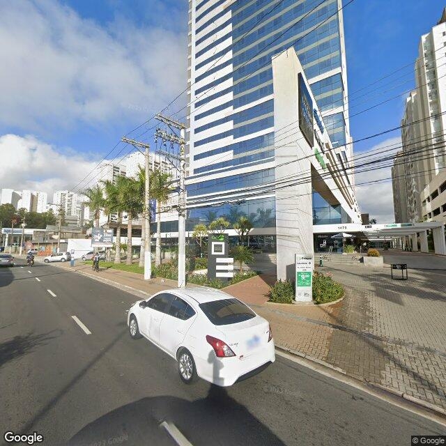 Imagem estática do "Street View" da localização