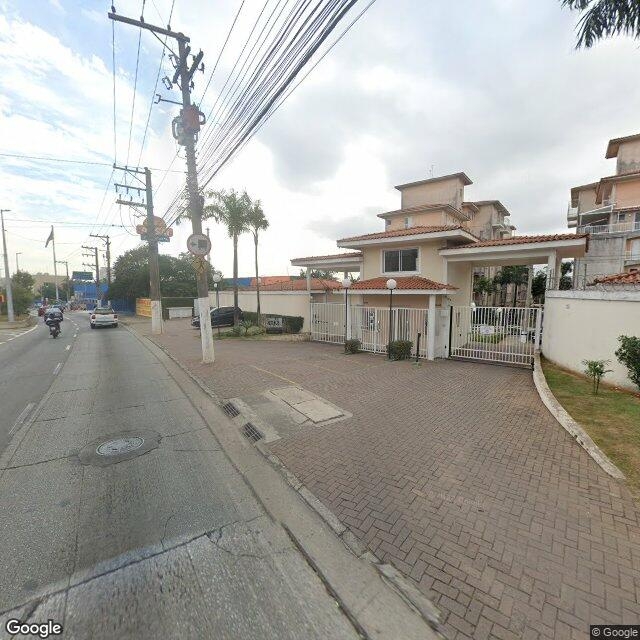 Imagem estática do "Street View" da localização