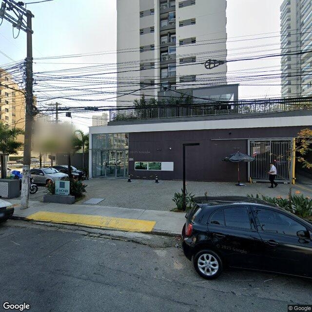 Imagem estática do "Street View" da localização