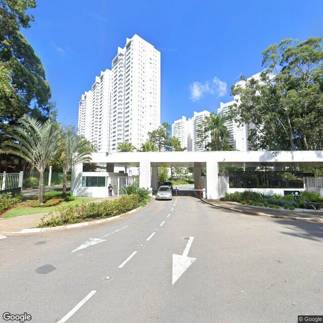 Imagem estática do "Street View" da localização