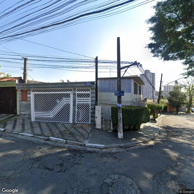 Imagem estática do "Street View" da localização