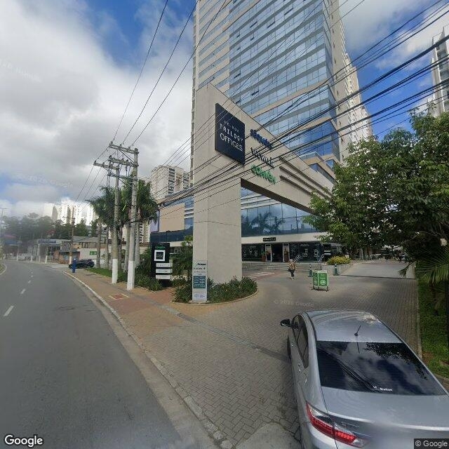 Imagem estática do "Street View" da localização