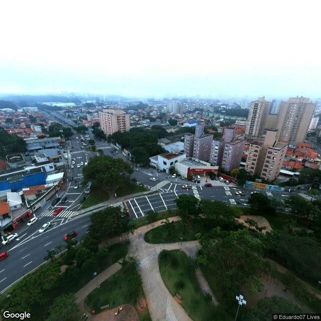 Imagem estática do "Street View" da localização