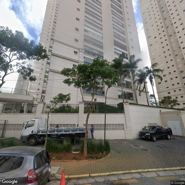 Imagem estática do "Street View" da localização