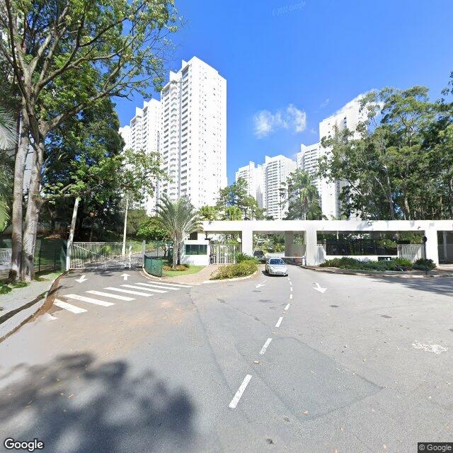 Imagem estática do "Street View" da localização