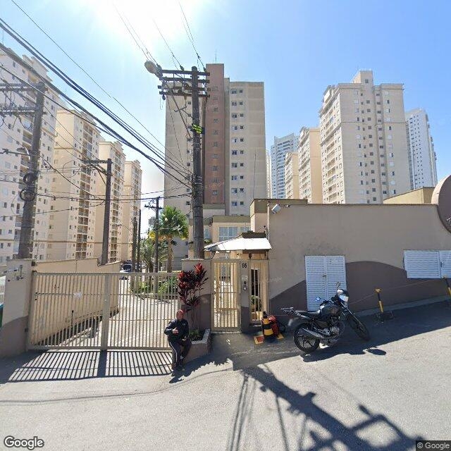 Imagem estática do "Street View" da localização