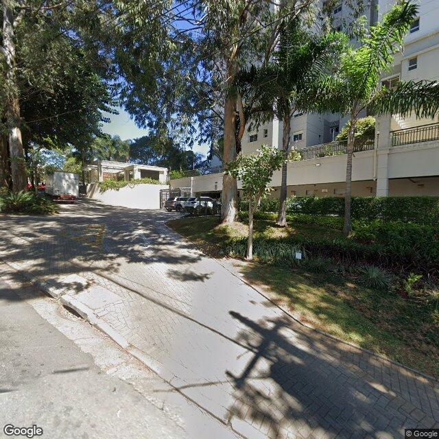 Imagem estática do "Street View" da localização