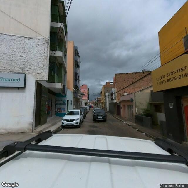 Imagem estática do "Street View" da localização