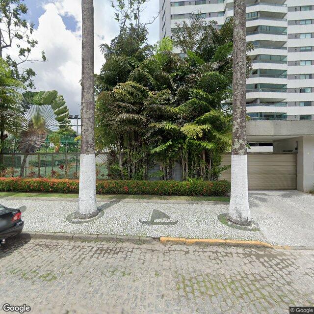 Imagem estática do "Street View" da localização
