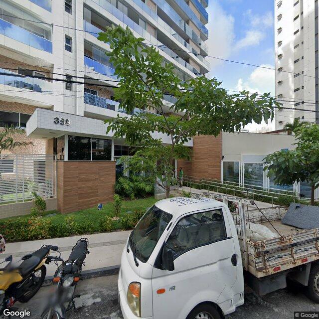 Imagem estática do "Street View" da localização