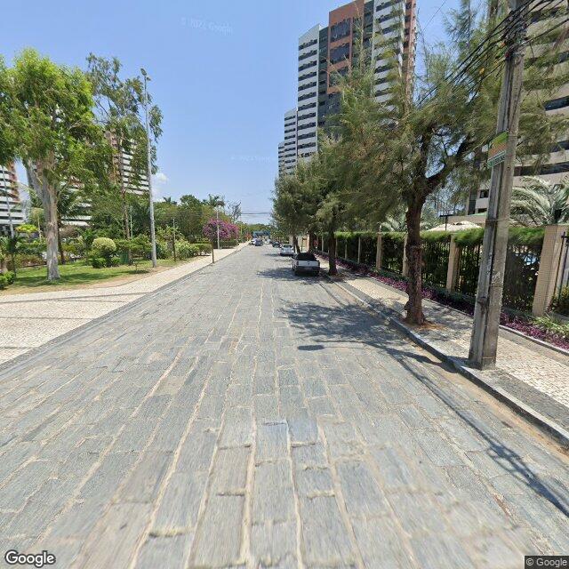 Imagem estática do "Street View" da localização